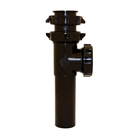 Plumb Pak ENDOUTLET TEE 1-1/2"" BLK PP66-8B